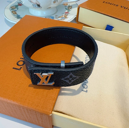 Vintage leather rope bracelet