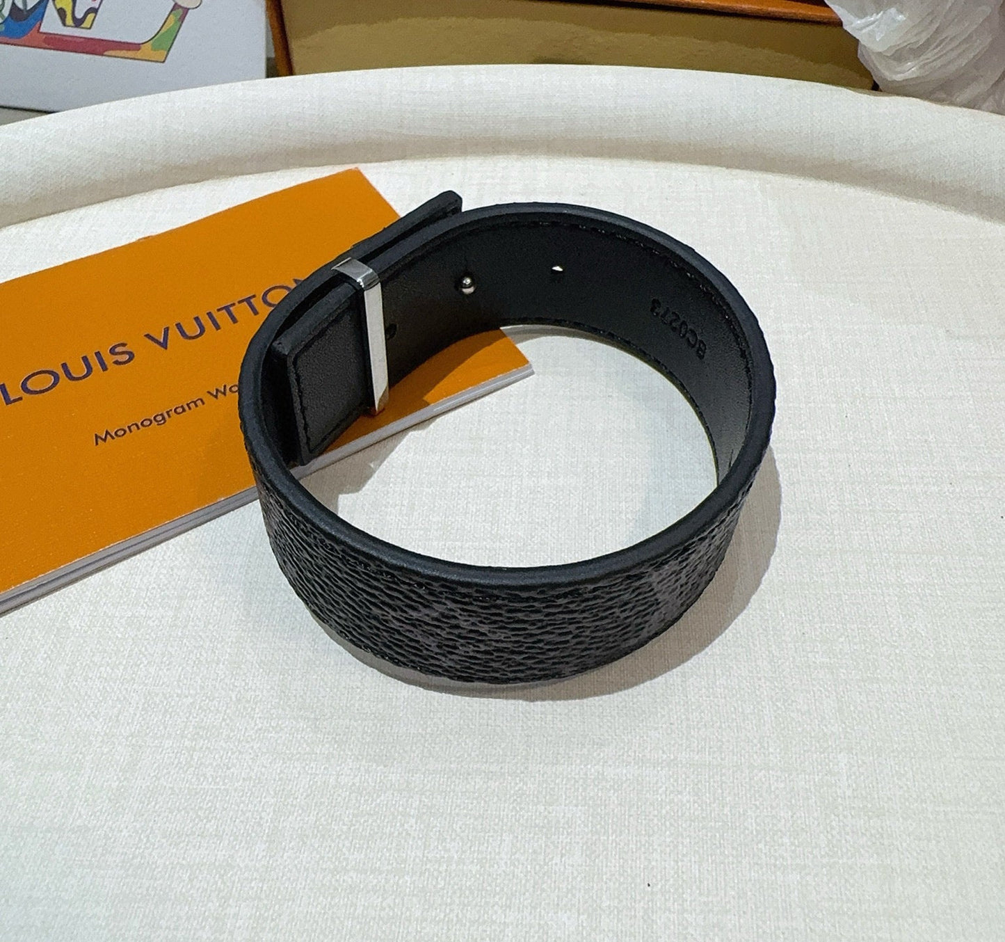 Vintage leather rope bracelet