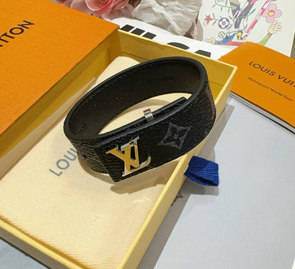 Vintage leather rope bracelet