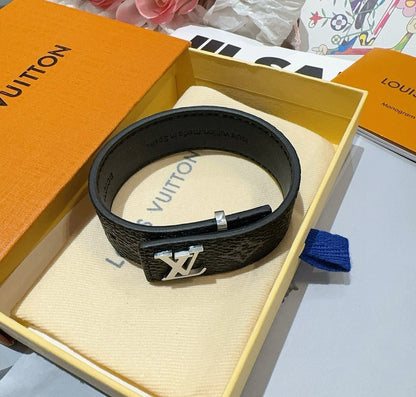 Vintage leather rope bracelet