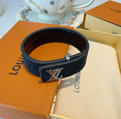 Vintage leather rope bracelet