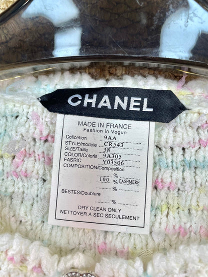 New knitted cashmere cardigan