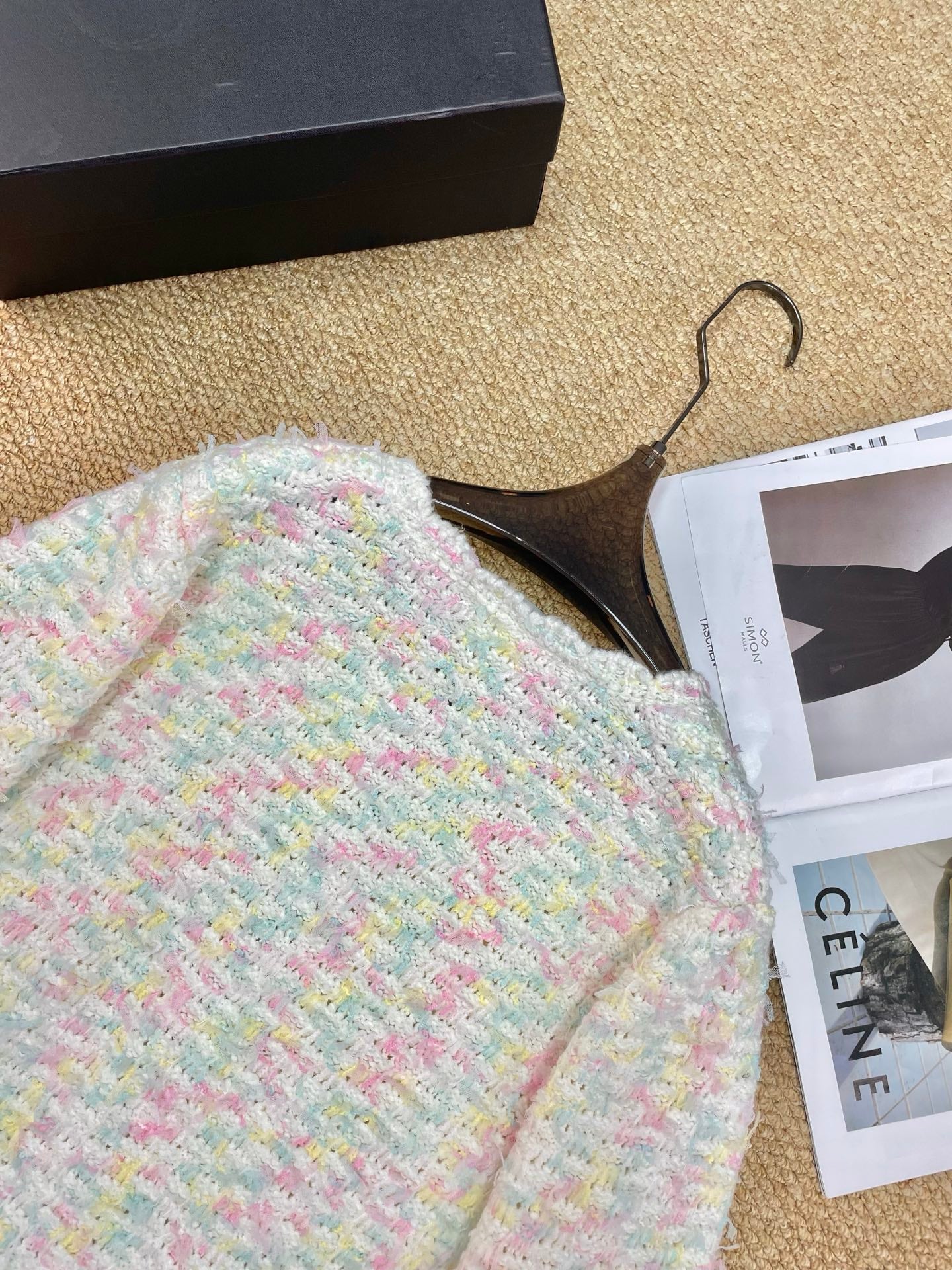 New knitted cashmere cardigan