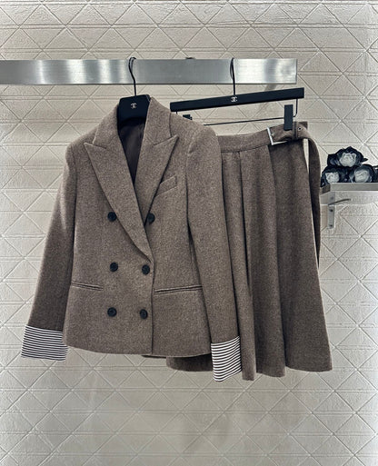 Blazer and Skirt Set