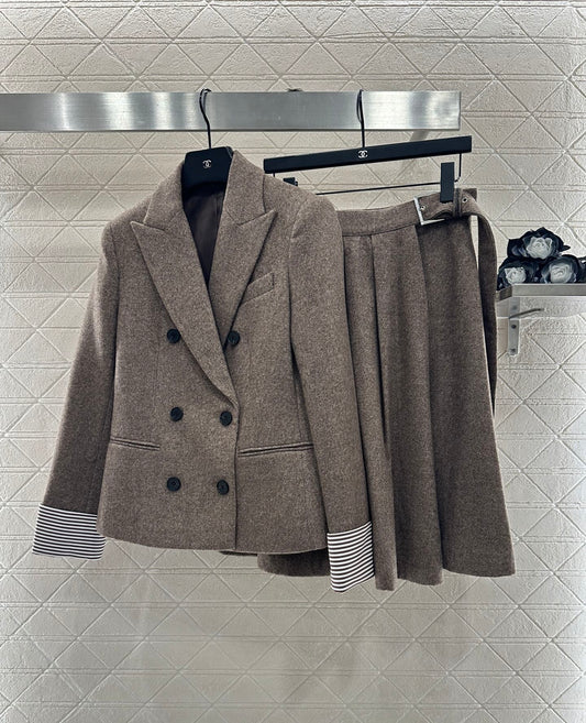 Blazer and Skirt Set