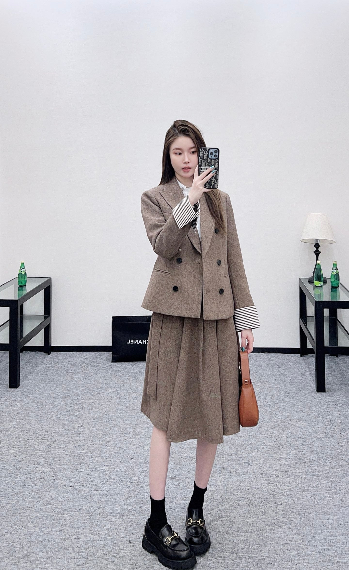 Blazer and Skirt Set