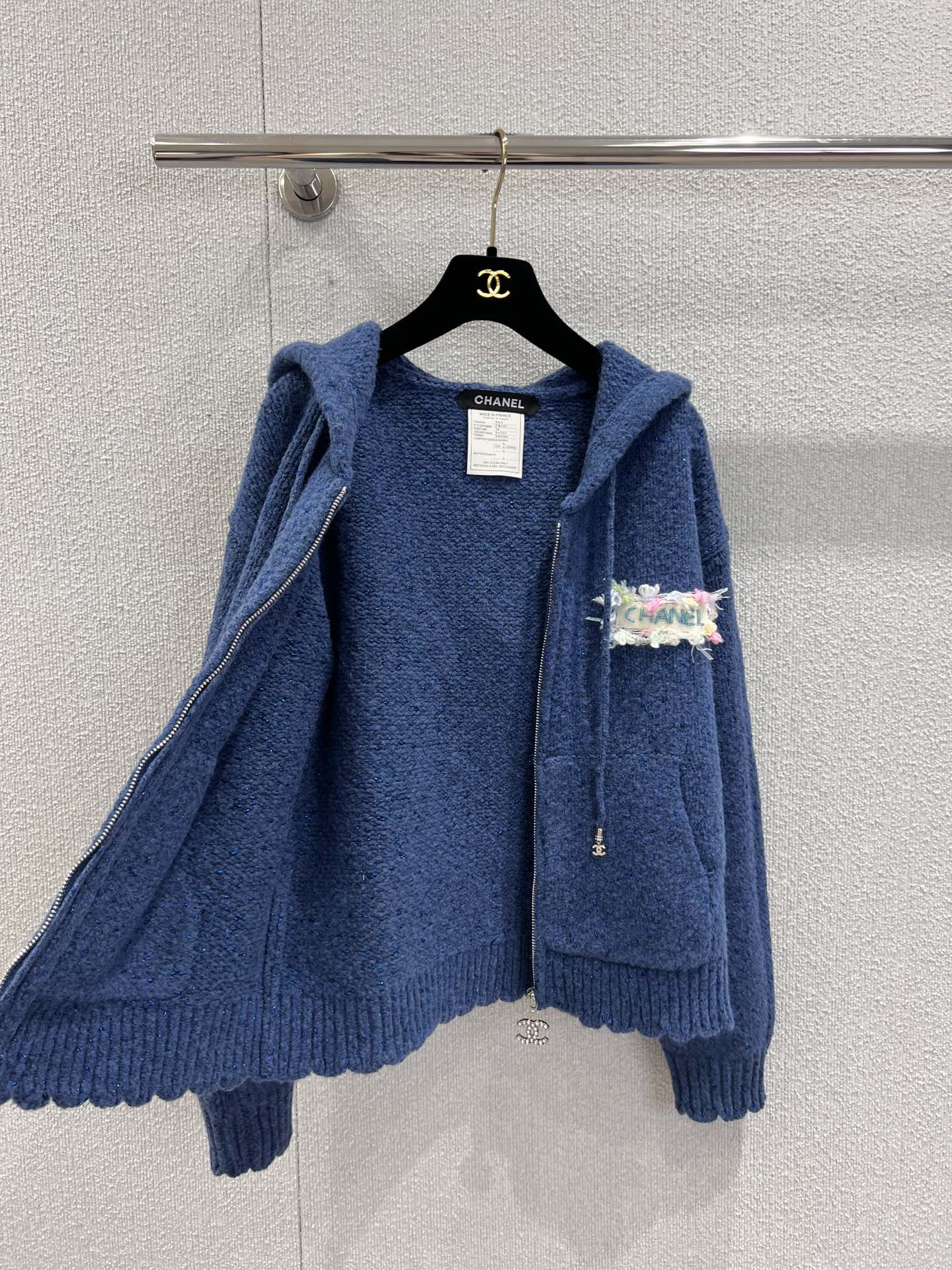 Vintage Collection Hooded Cashmere Cardigan