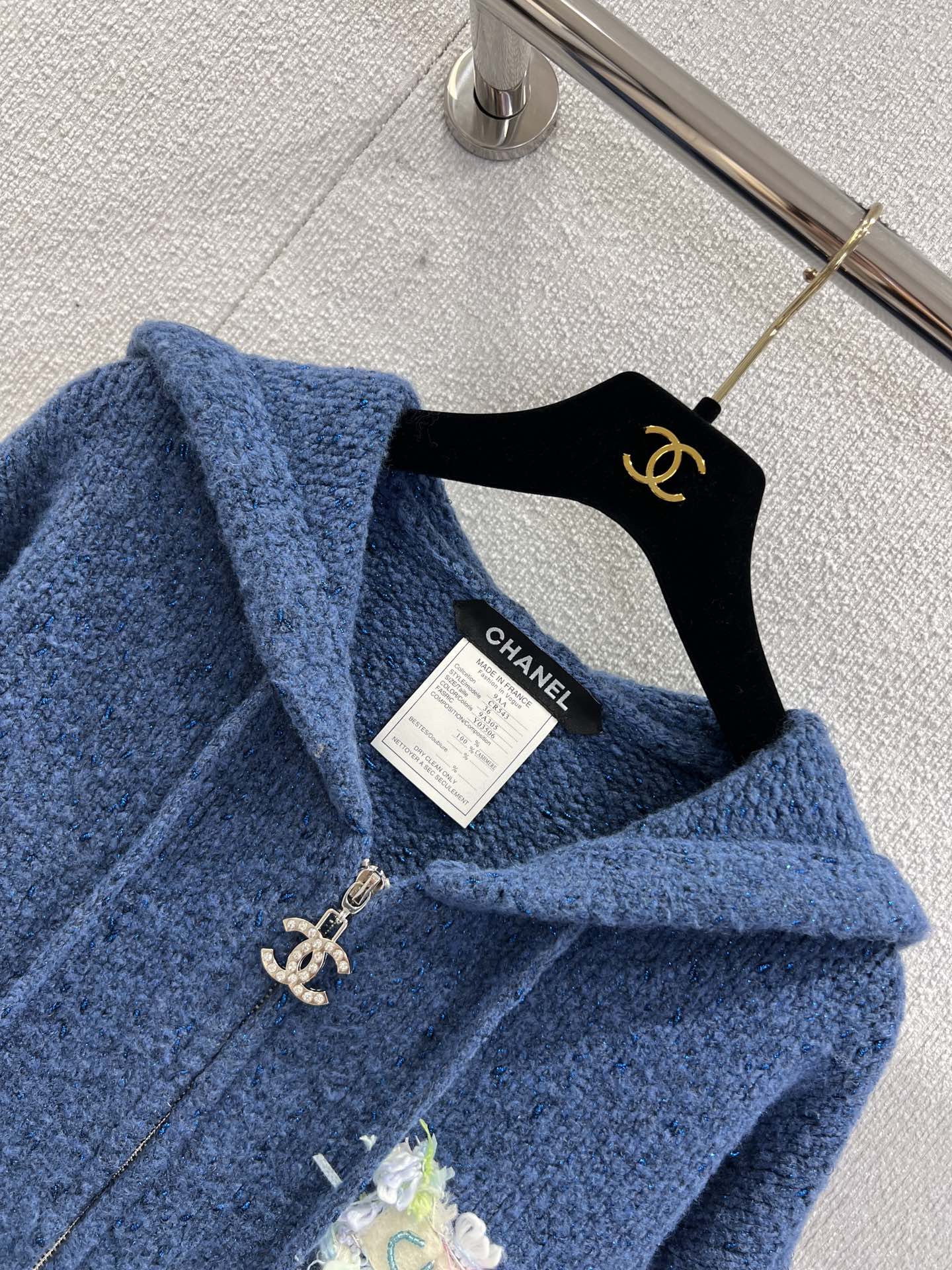 Vintage Collection Hooded Cashmere Cardigan