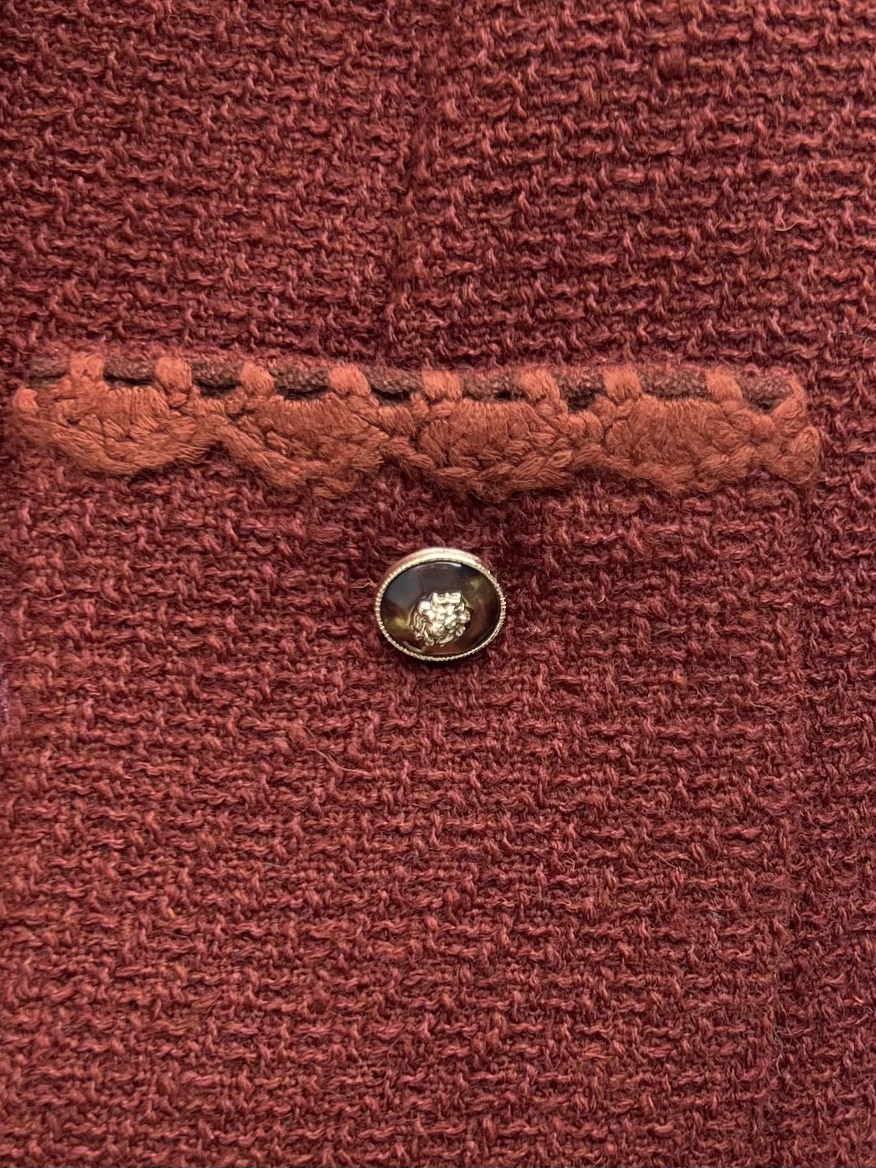 Retro Caramel Tweed Vest + Skirt Set (Advanced Hand-Spun Series)