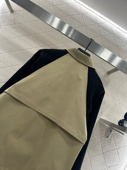 25fw new raglan contrast jacket