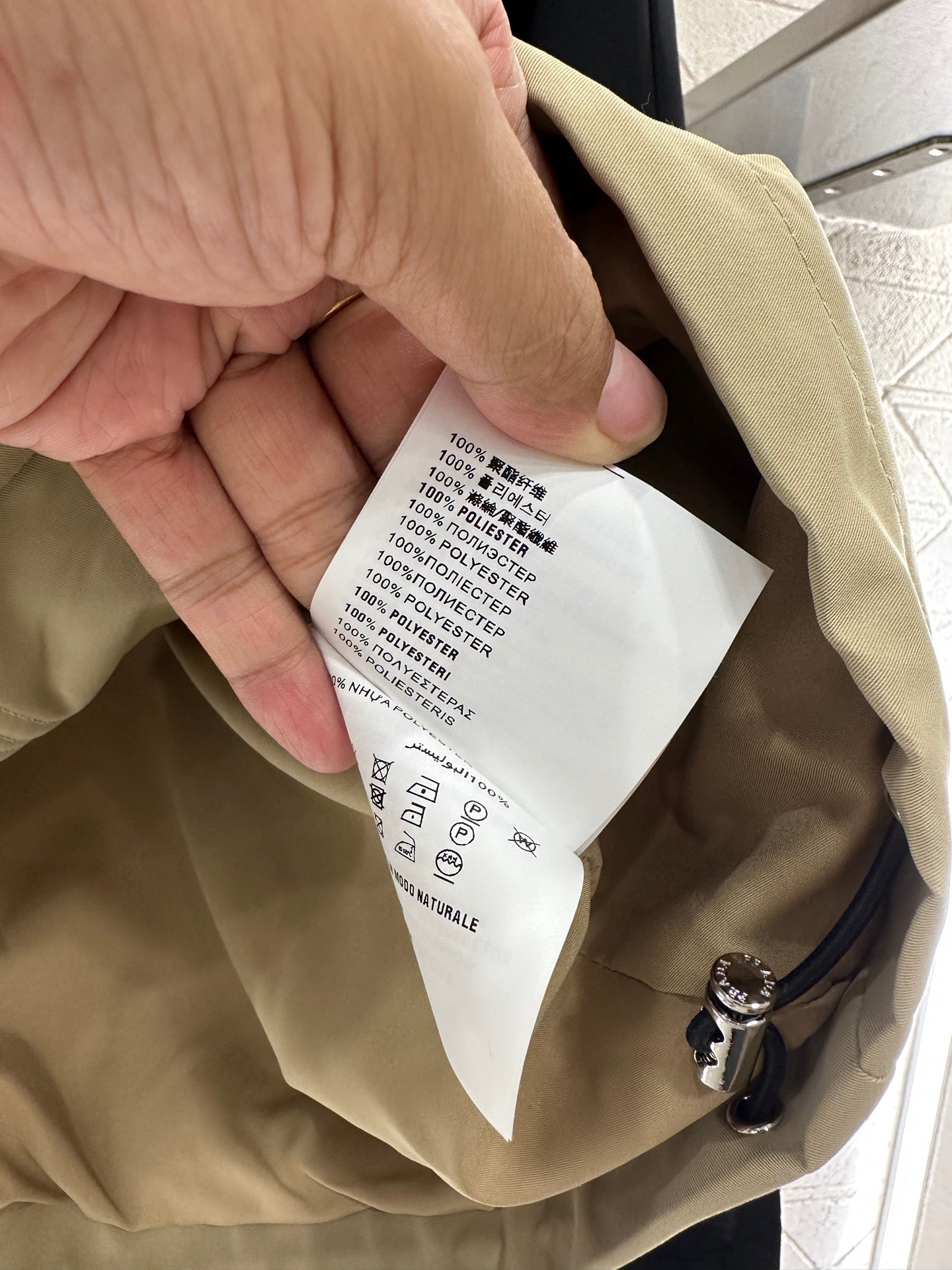 25fw new raglan contrast jacket