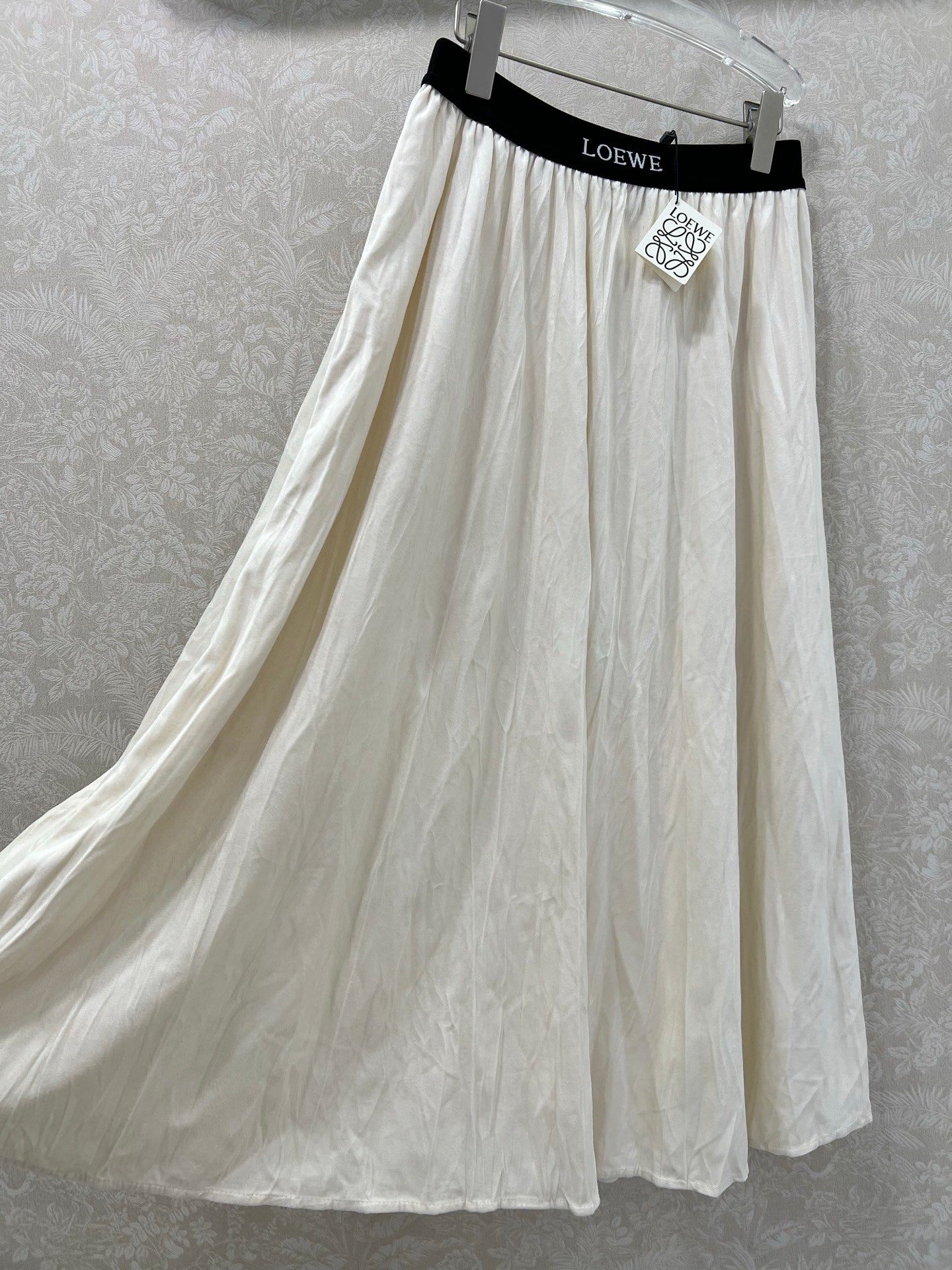 25fw new pleated velvet skirt