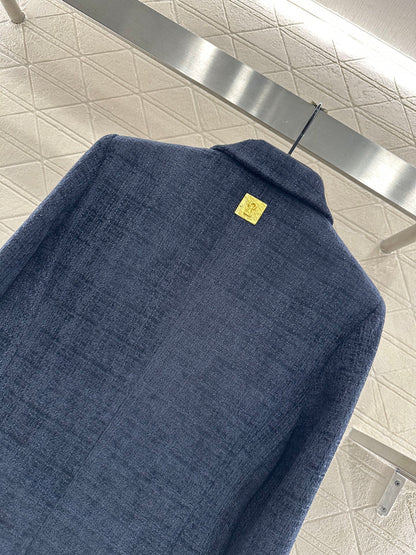 25fw new brooch contrast color suit jacket