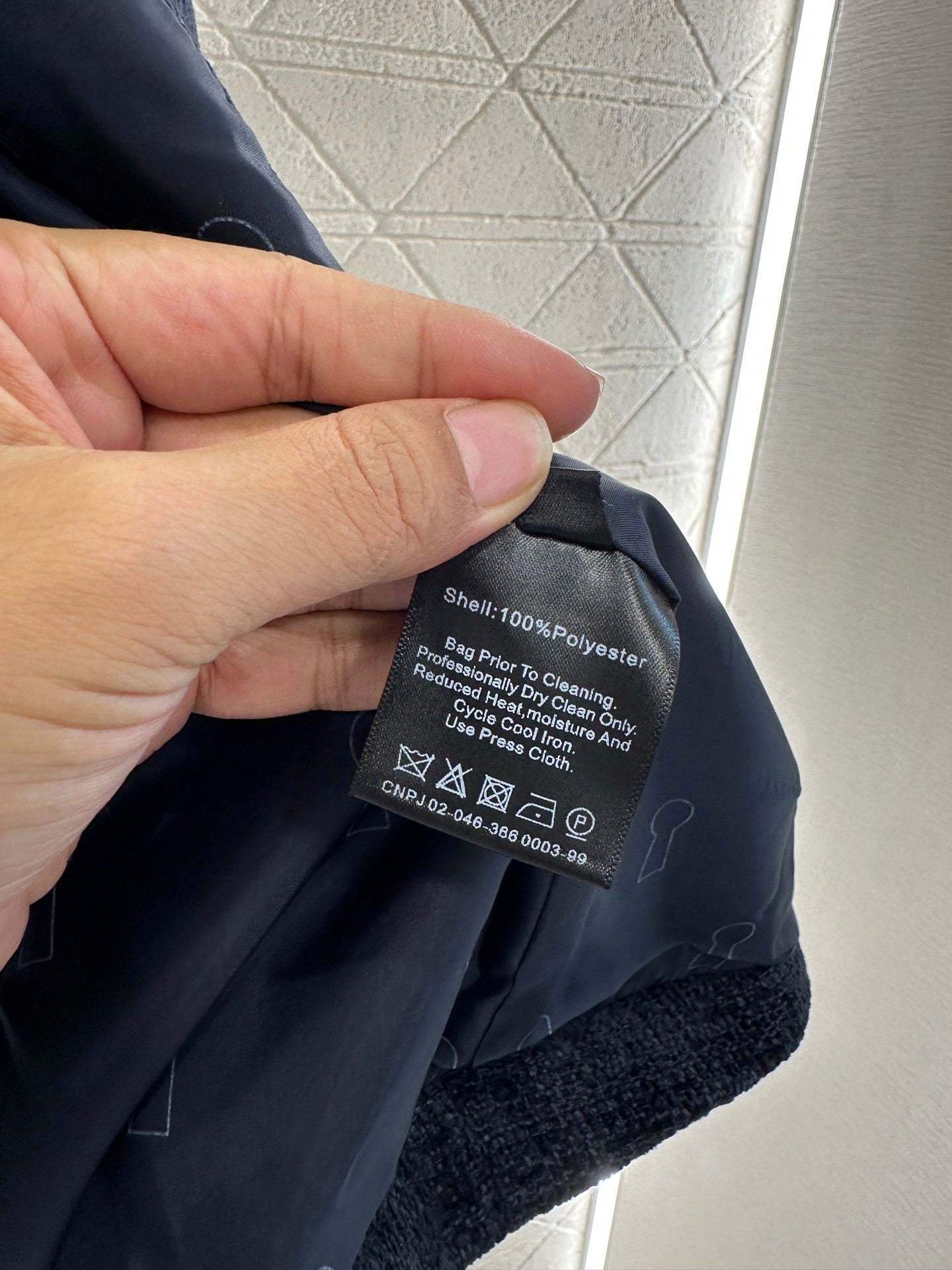 25fw new brooch contrast color suit jacket