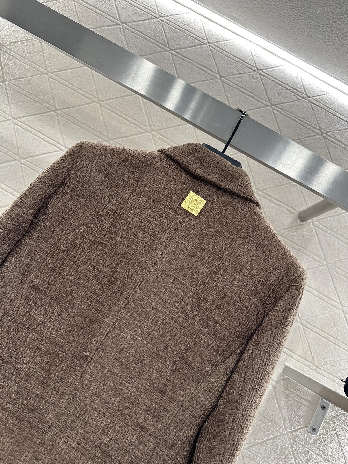 25fw new brooch contrast color suit jacket