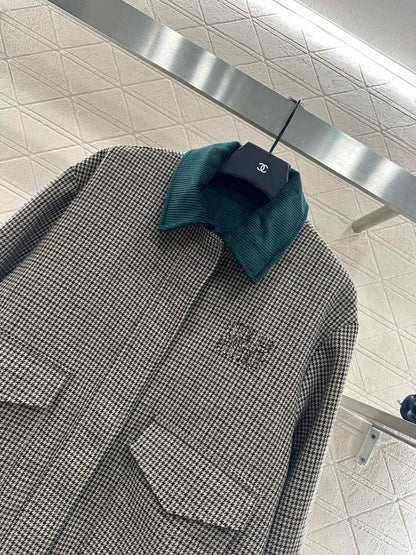 25fw new patchwork corduroy jacket