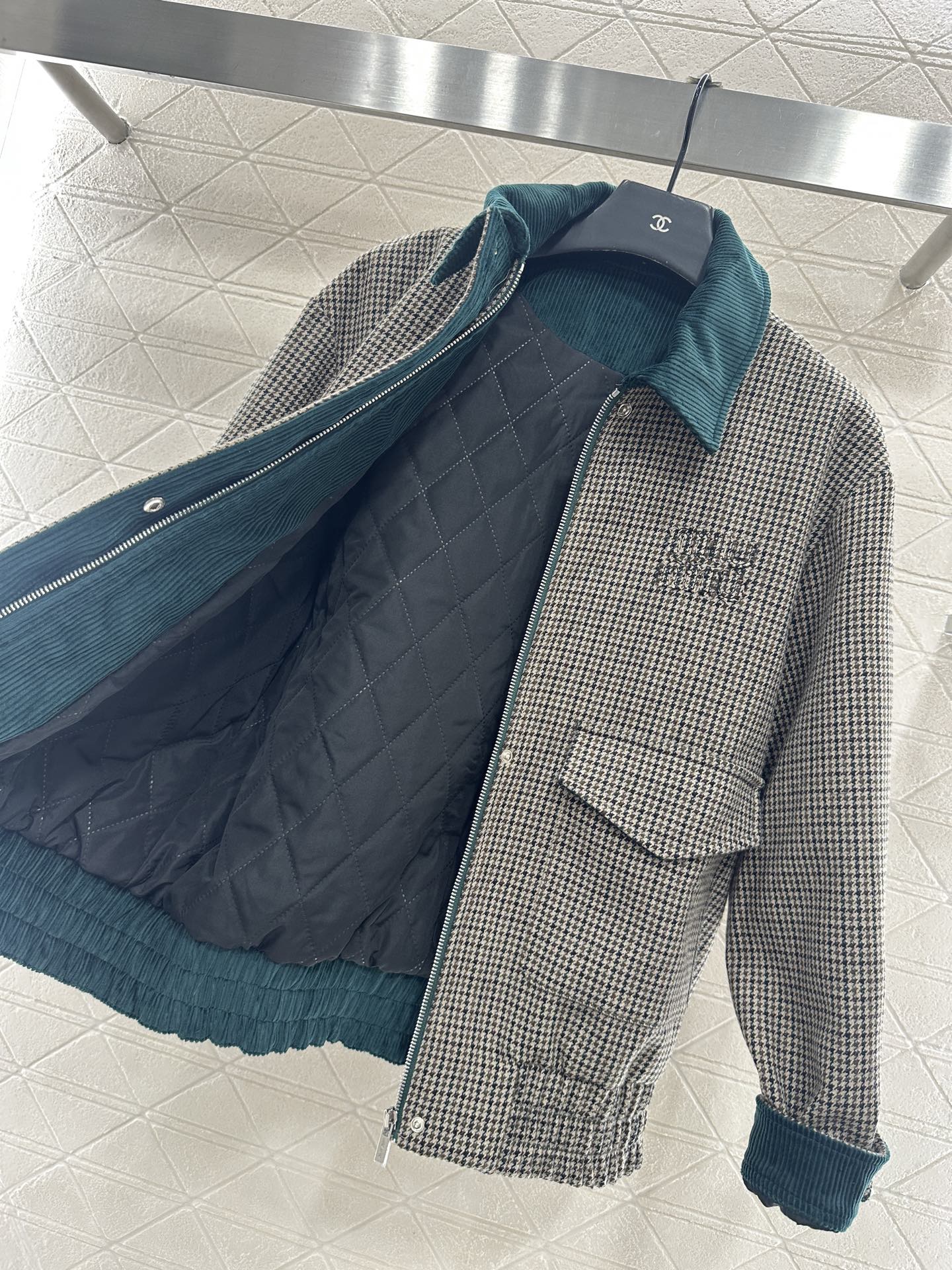 25fw new patchwork corduroy jacket