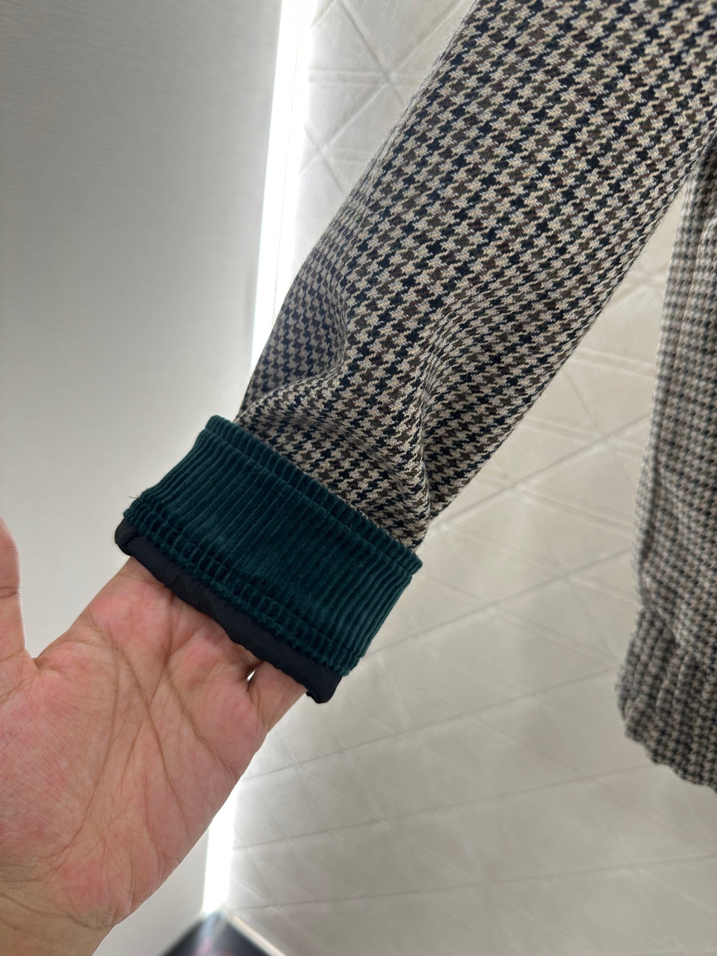 25fw new patchwork corduroy jacket