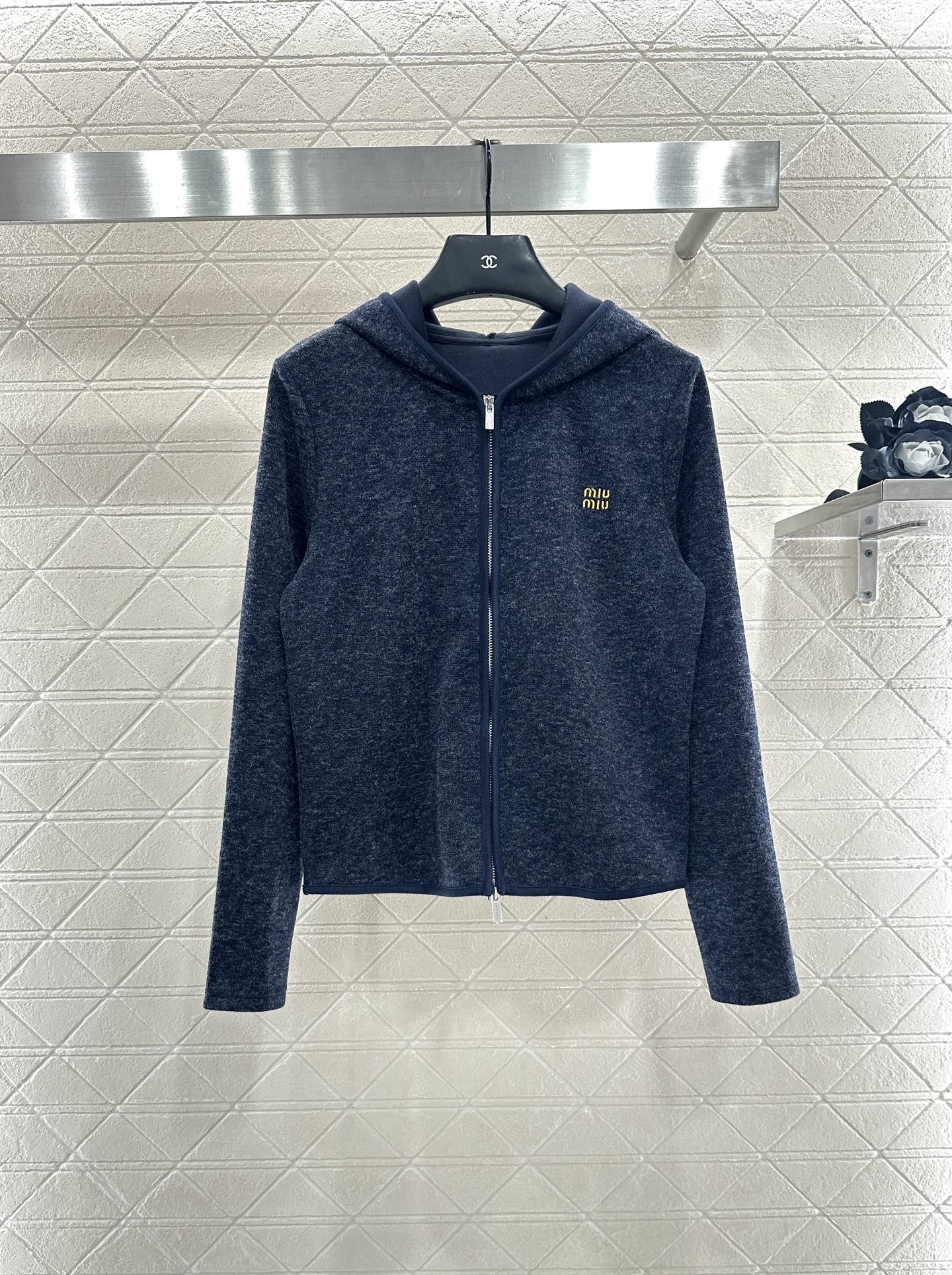 25fw new patchwork hooded jacket and trousers suit