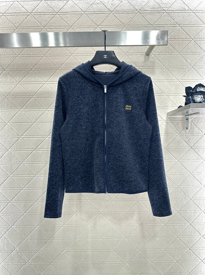 25fw new patchwork hooded jacket and trousers suit