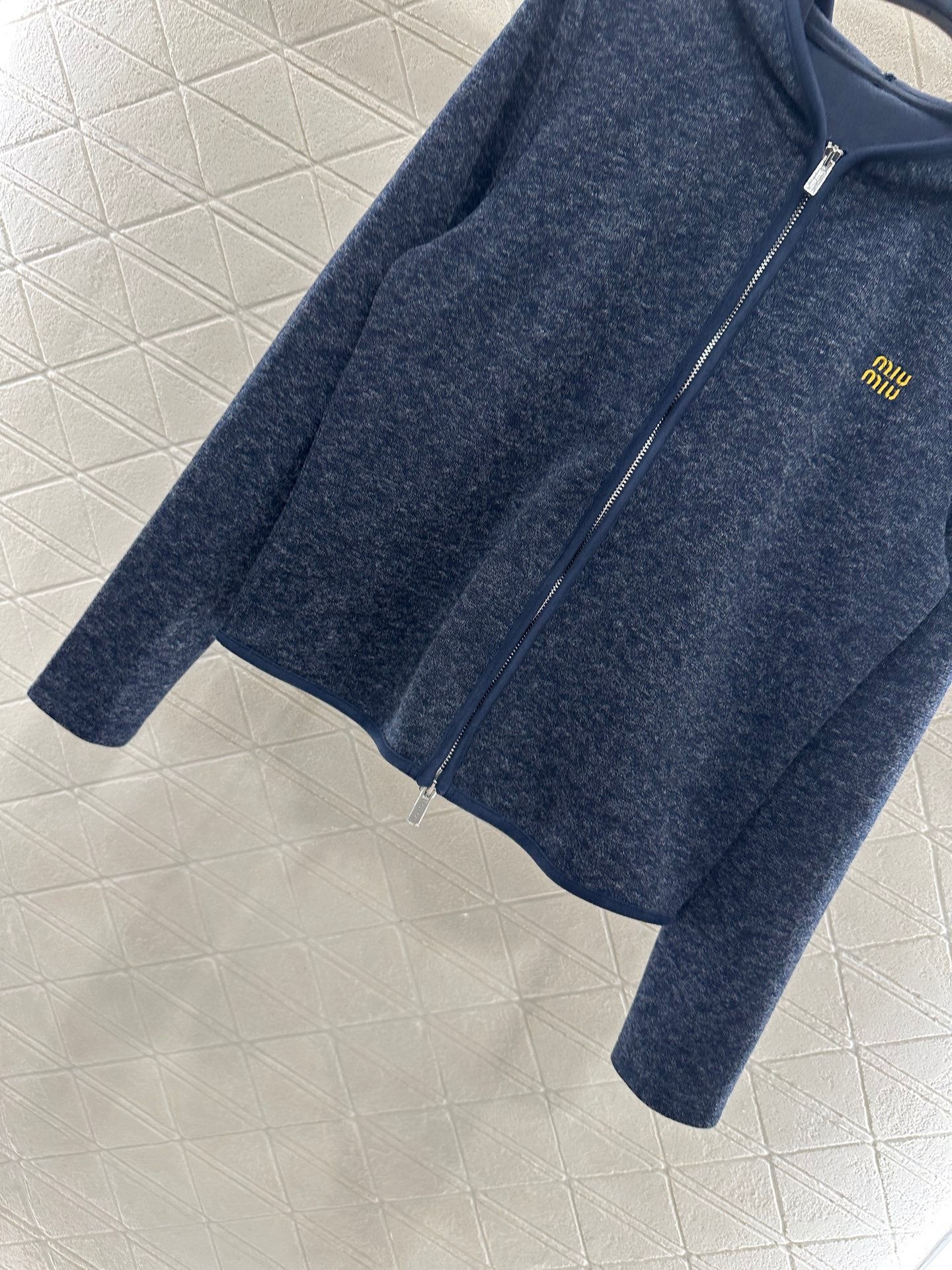 25fw new patchwork hooded jacket and trousers suit