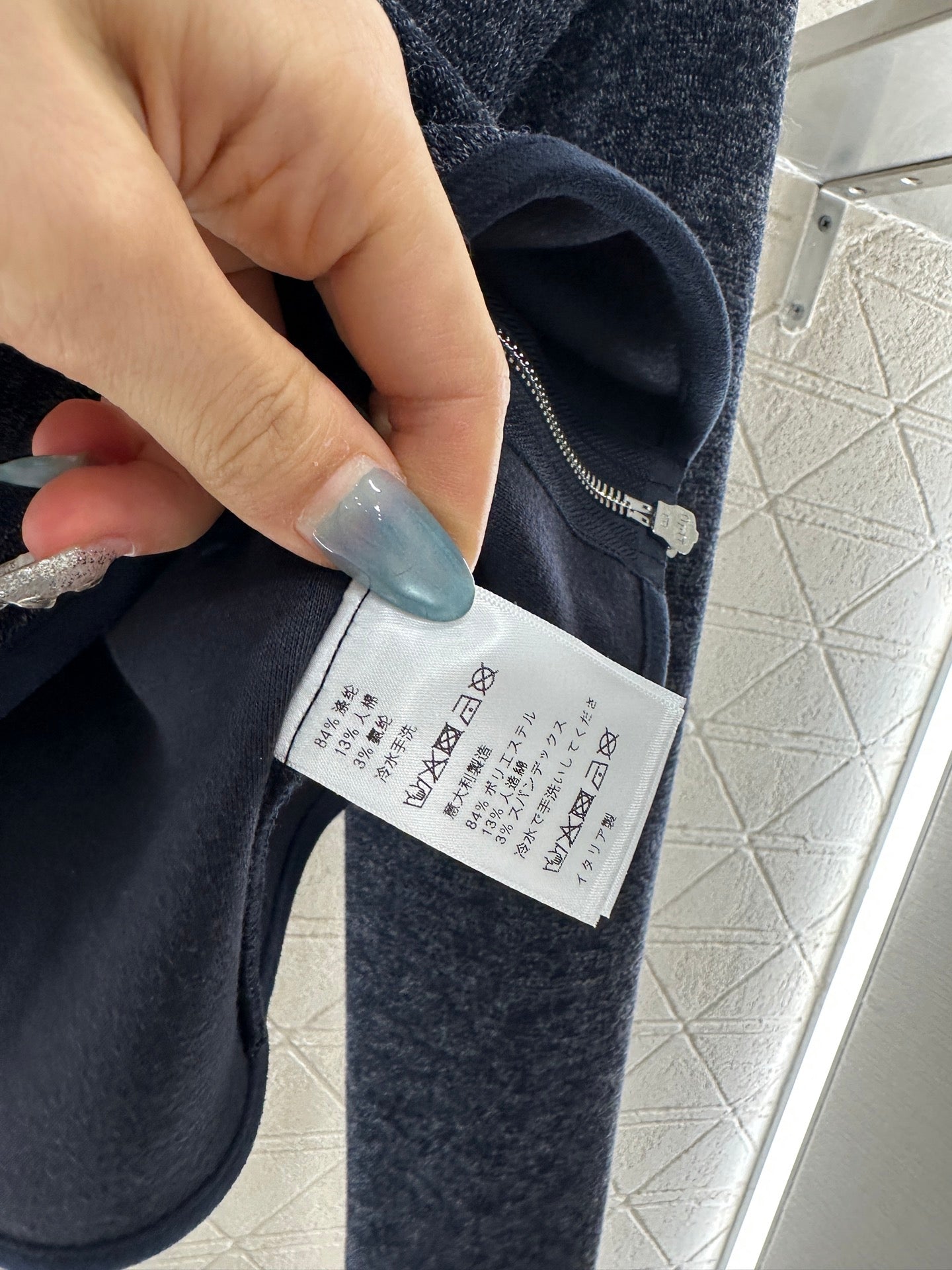 25fw new patchwork hooded jacket and trousers suit