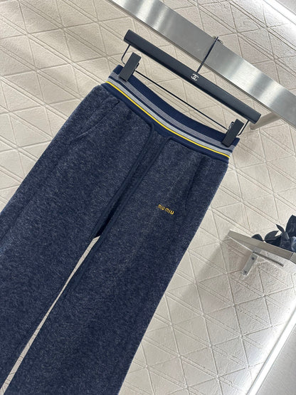 25fw new patchwork hooded jacket and trousers suit