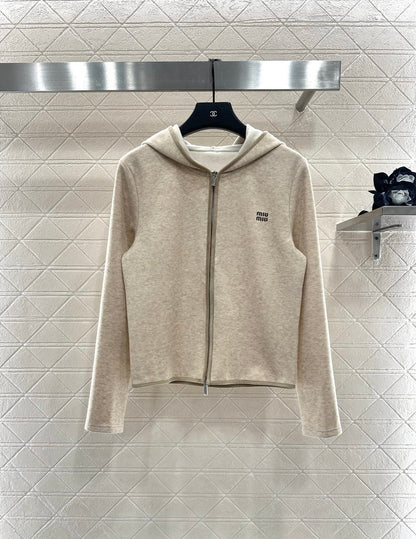 25fw new patchwork hooded jacket and trousers suit