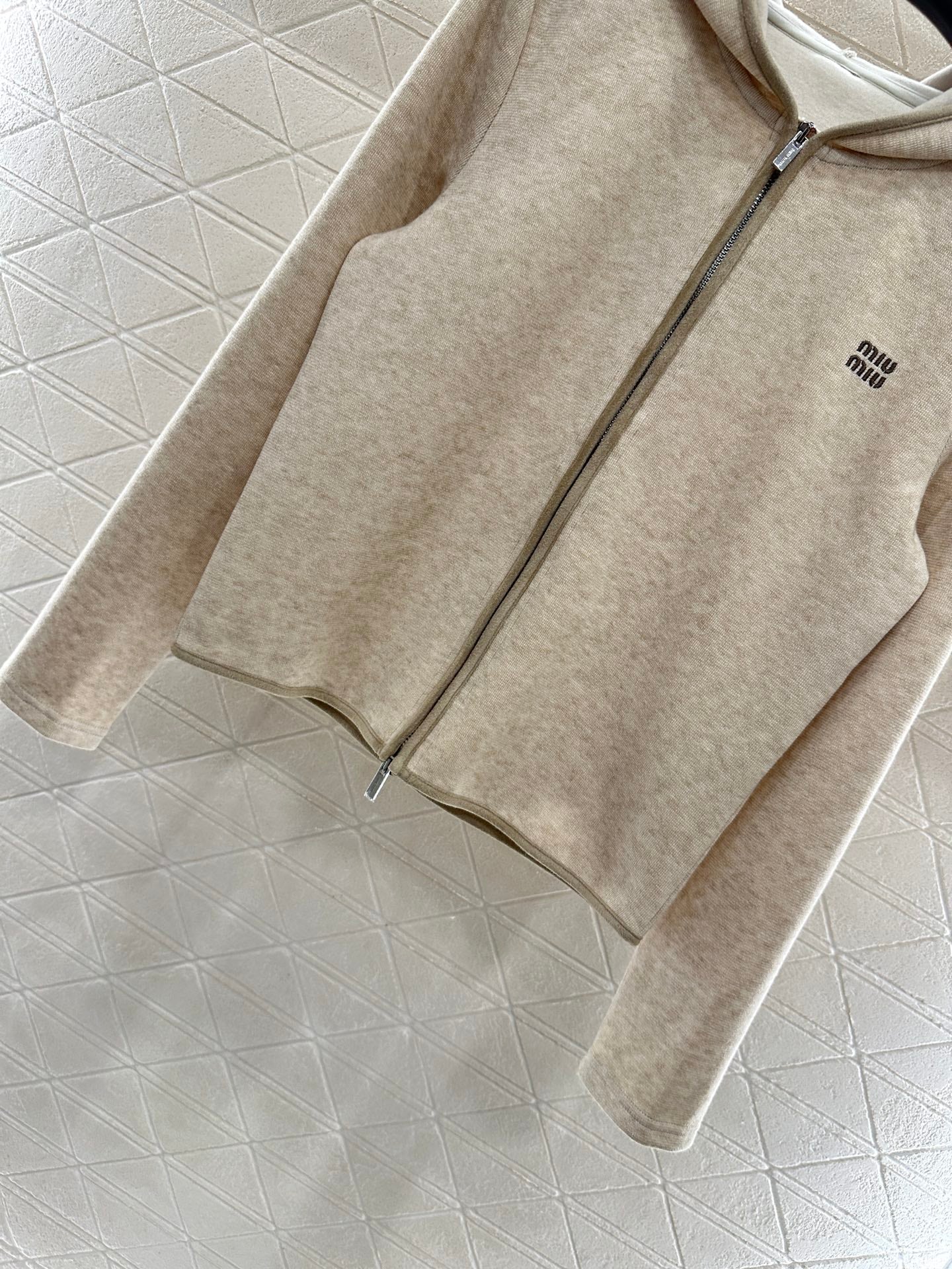 25fw new patchwork hooded jacket and trousers suit