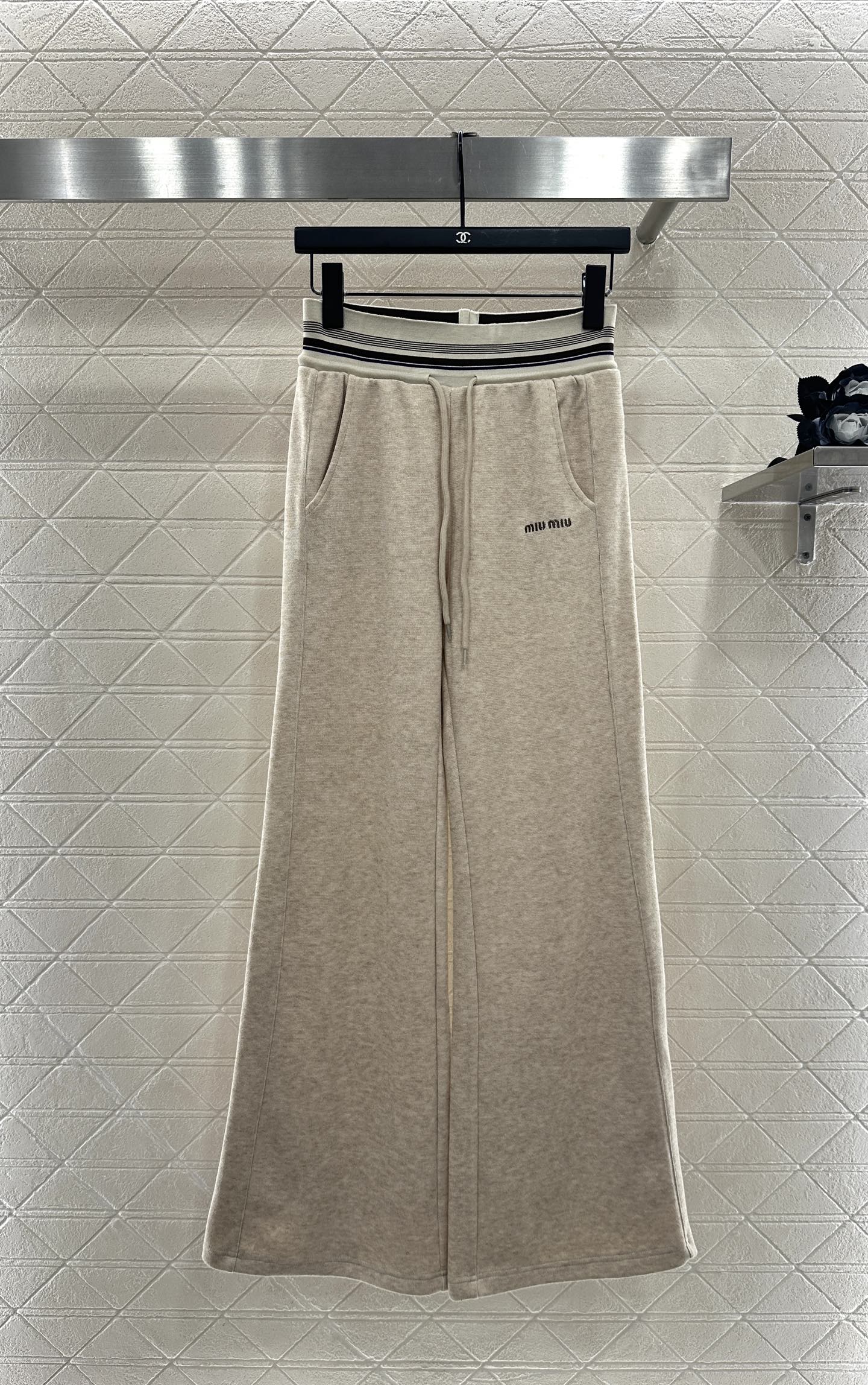 25fw new patchwork hooded jacket and trousers suit