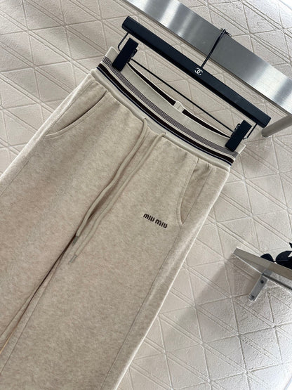 25fw new patchwork hooded jacket and trousers suit