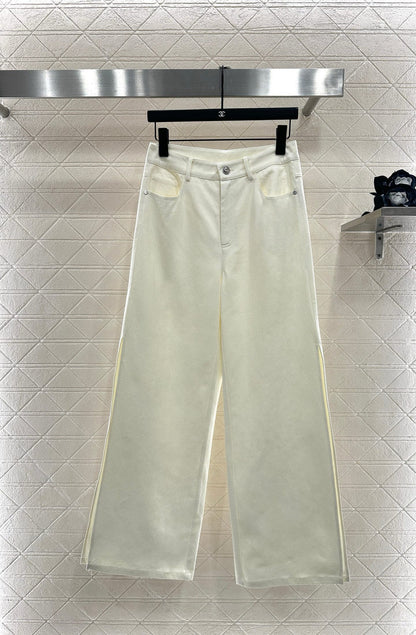 25fw new waist halter neck vest trousers suit