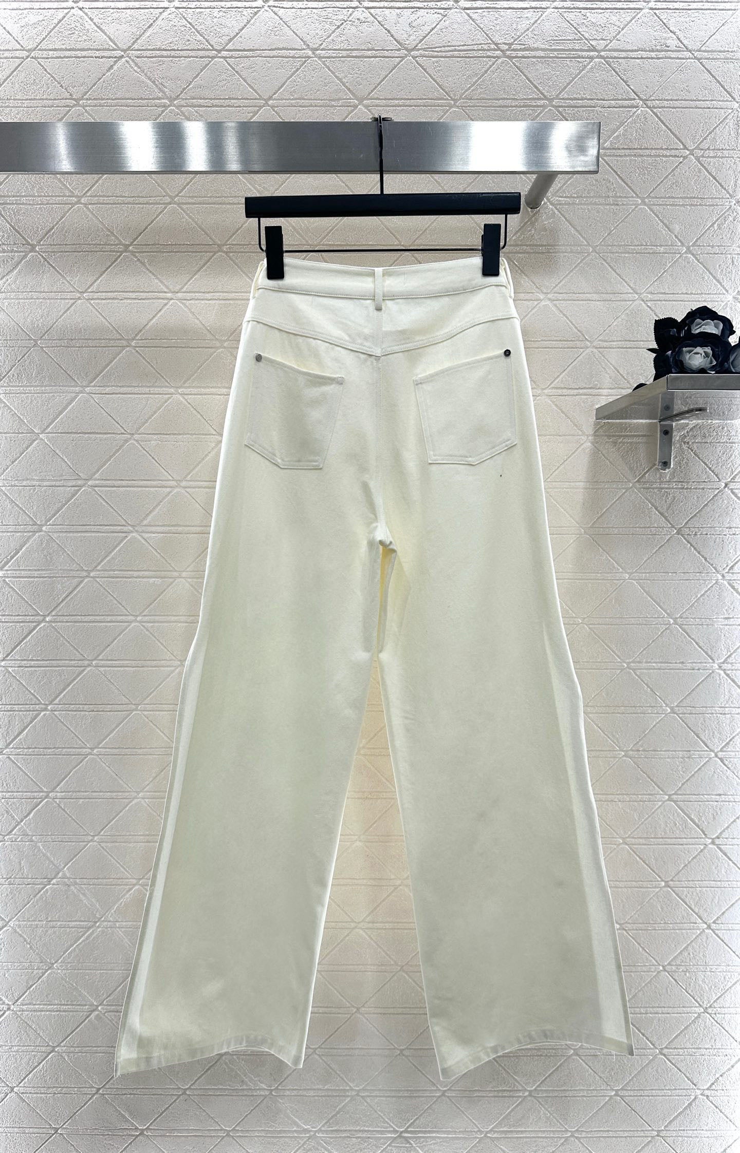 25fw new waist halter neck vest trousers suit