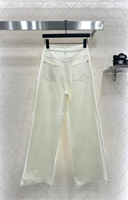 25fw new waist halter neck vest trousers suit