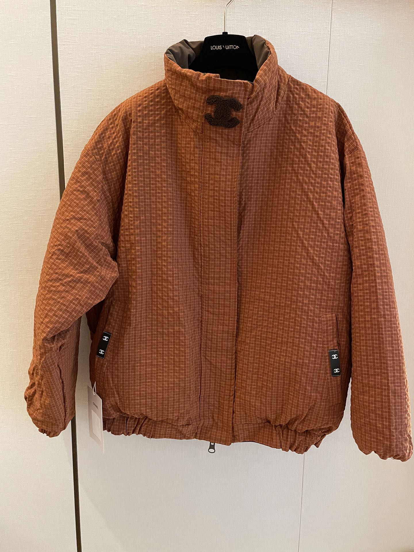 25fw new vintage double-sided down jacket