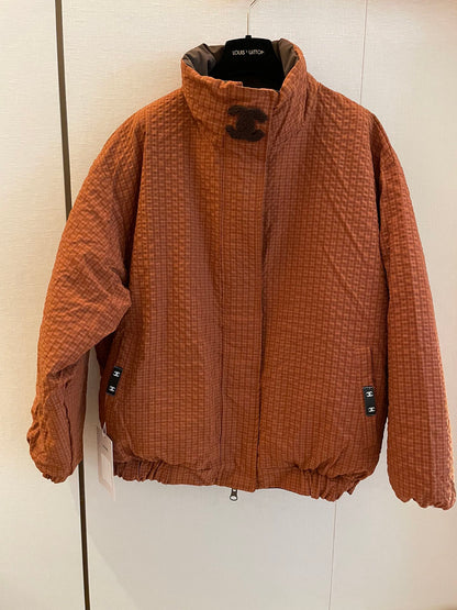 25fw new vintage double-sided down jacket