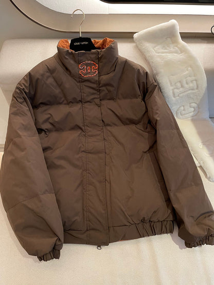 25fw new vintage double-sided down jacket