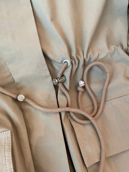 25fw new drawstring windbreaker jacket