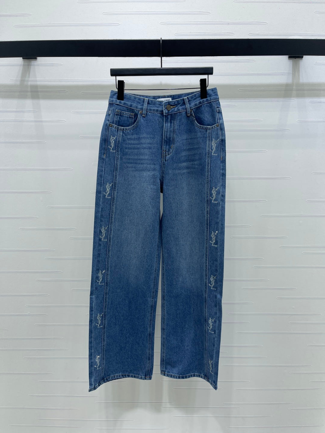 25fw new high waist straight jeans