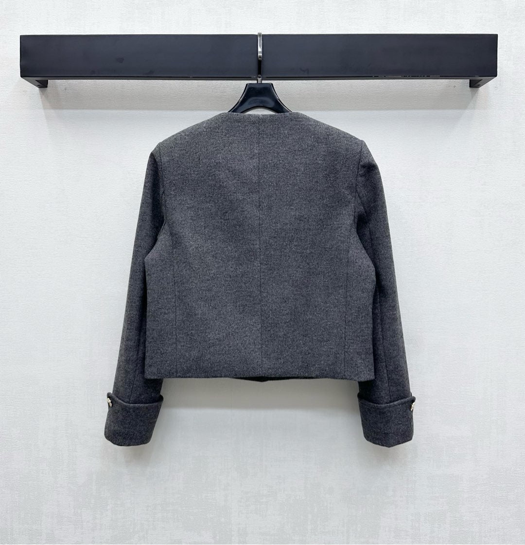25fw new round neck dress wool jacket