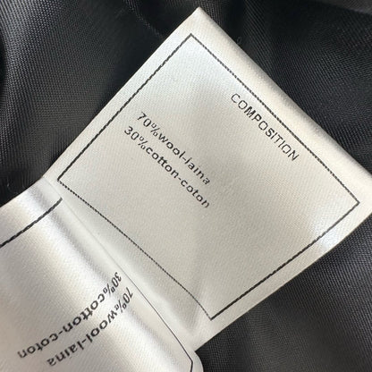 25fw new round neck dress wool jacket