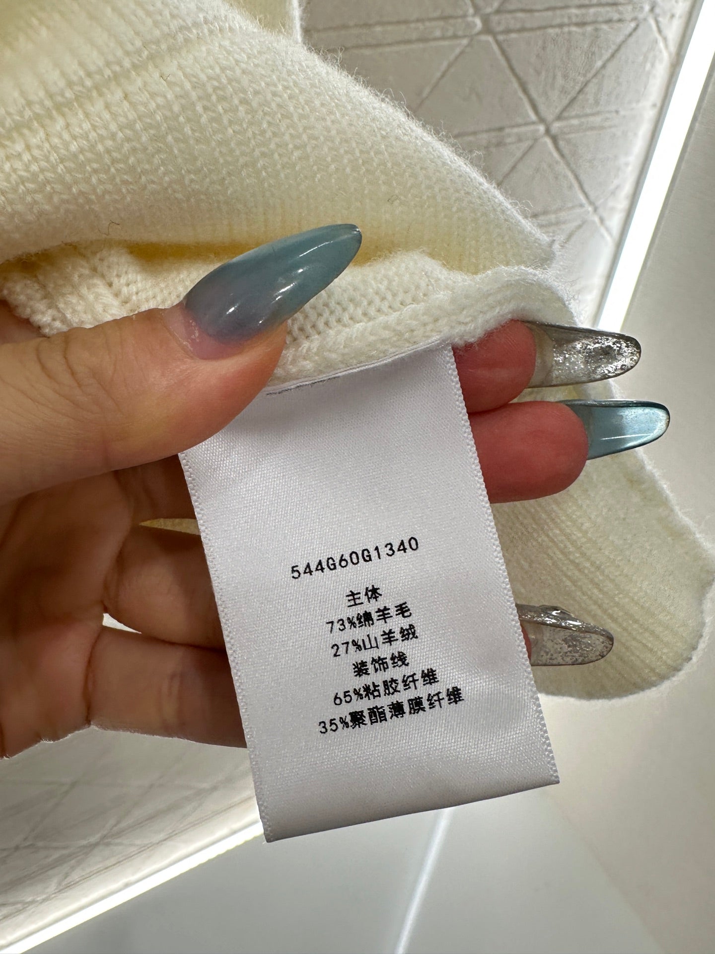 25fw new lapel high collar wool knitted cape