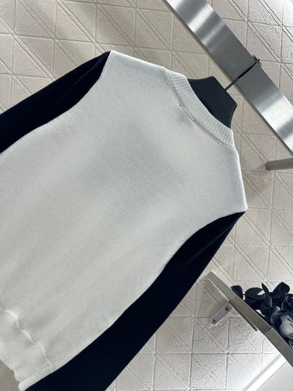 25fw new raglan bow wool knitted sweater