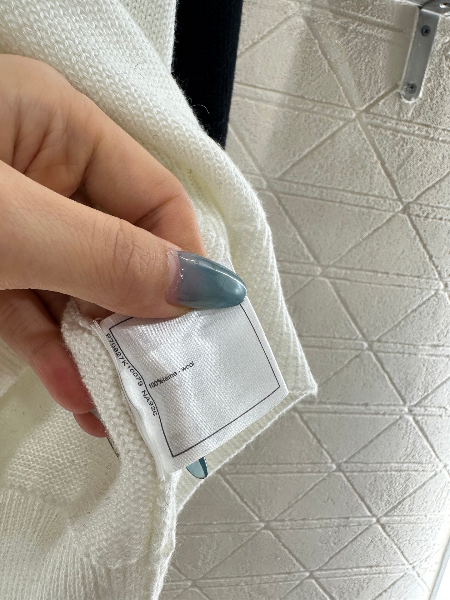 25fw new raglan bow wool knitted sweater