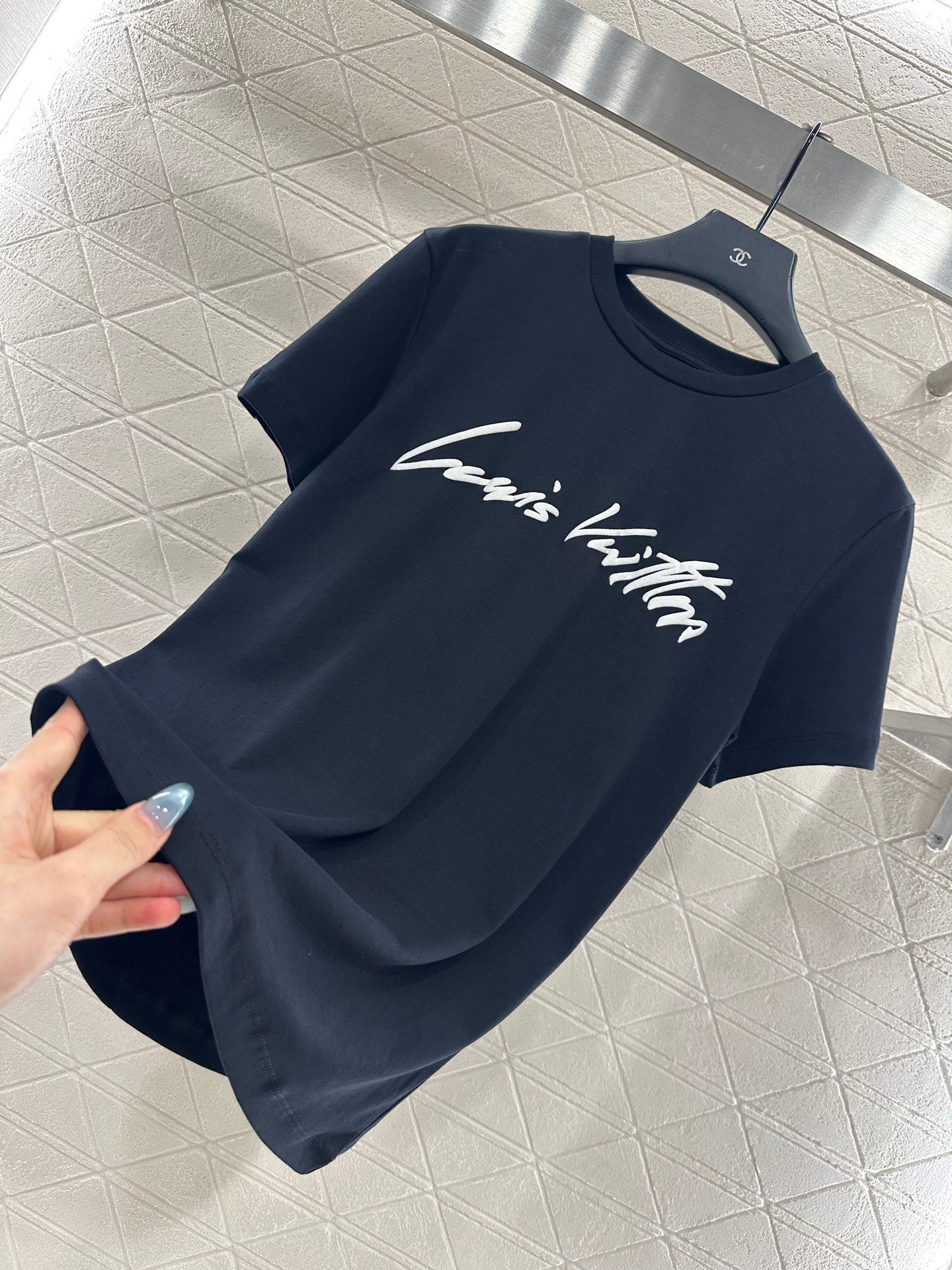25fw new round neck printed T-shirt