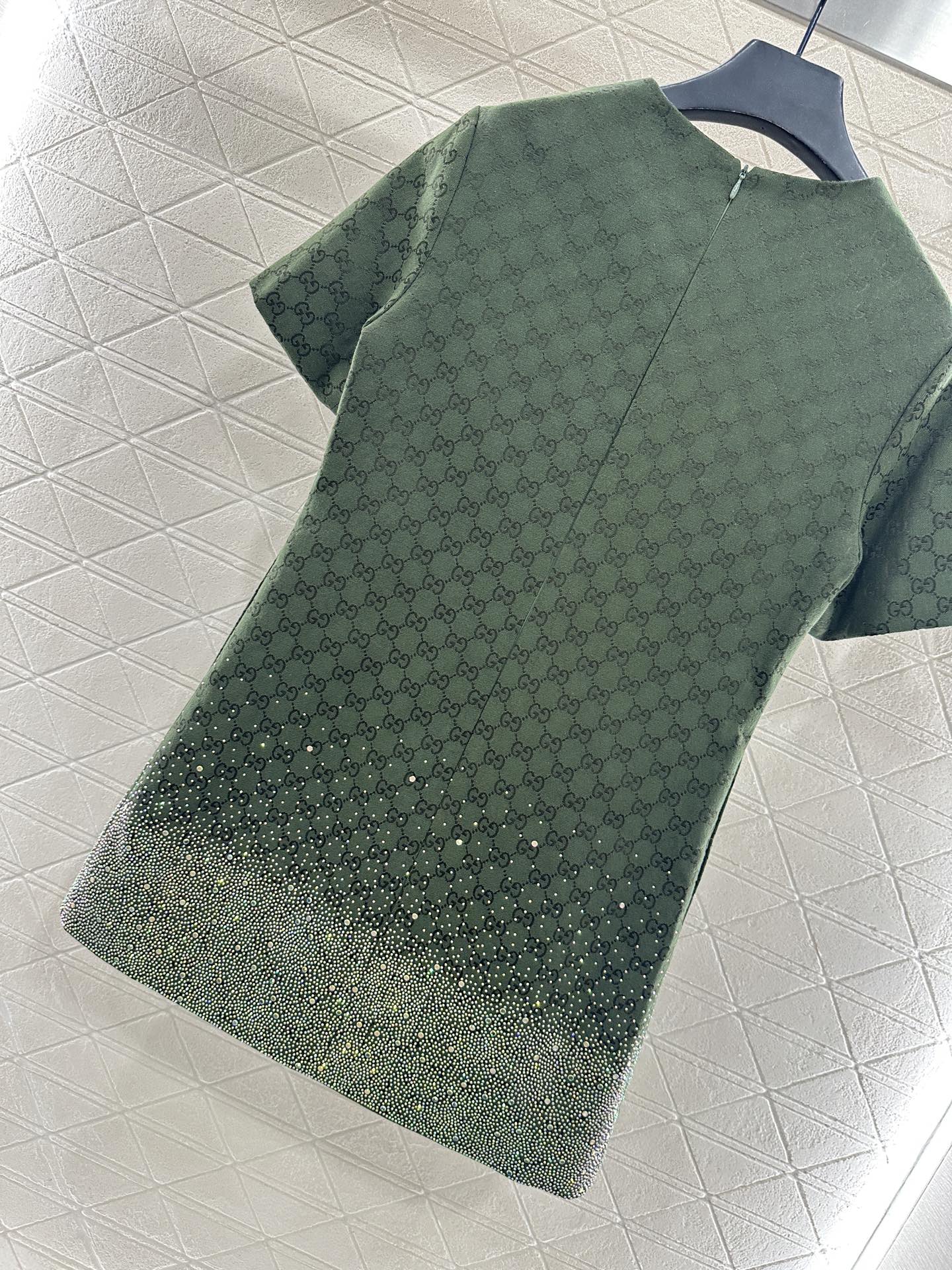 25fw new heavy hot diamond jacquard dress