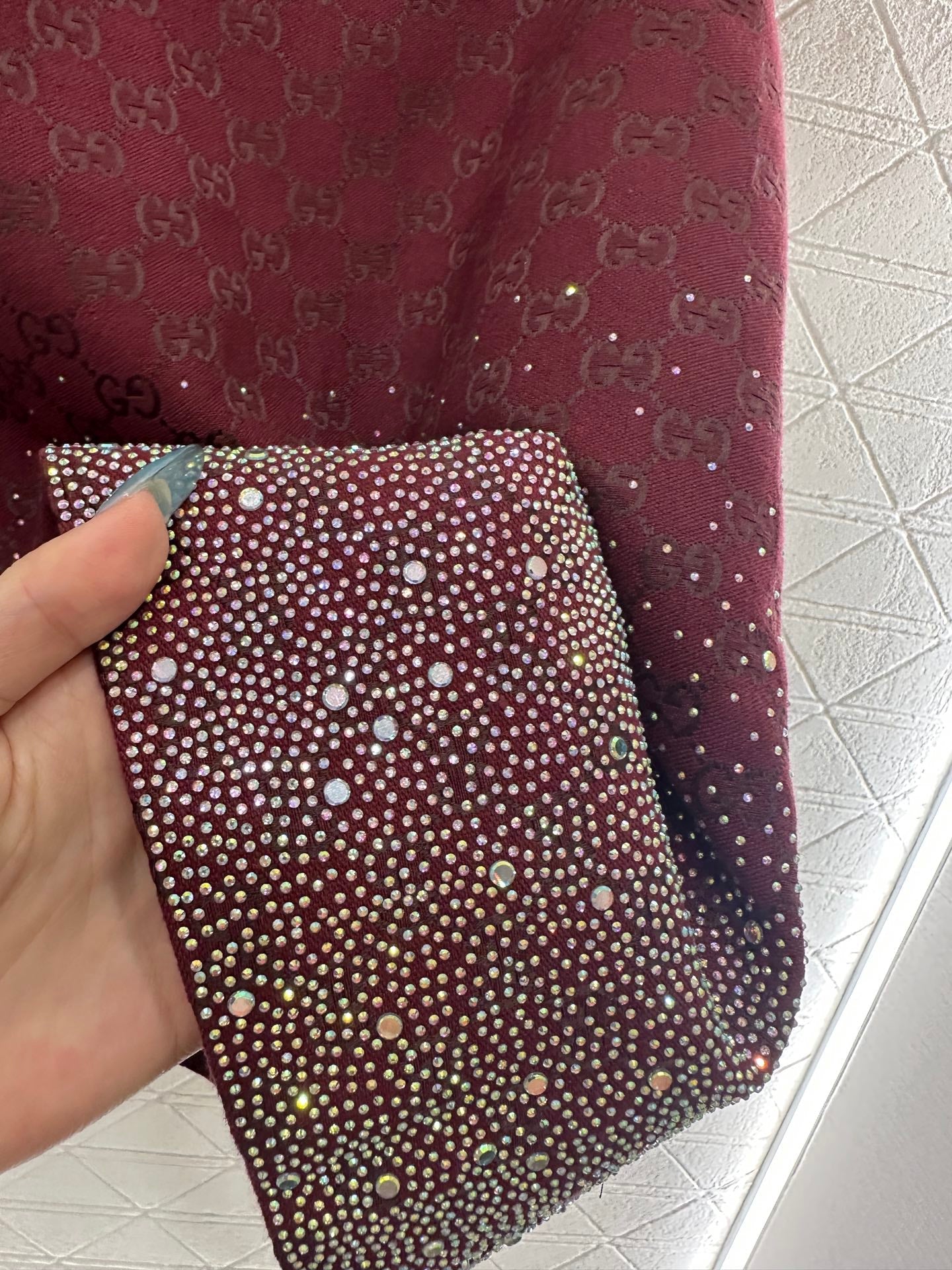 25fw new heavy hot diamond jacquard dress