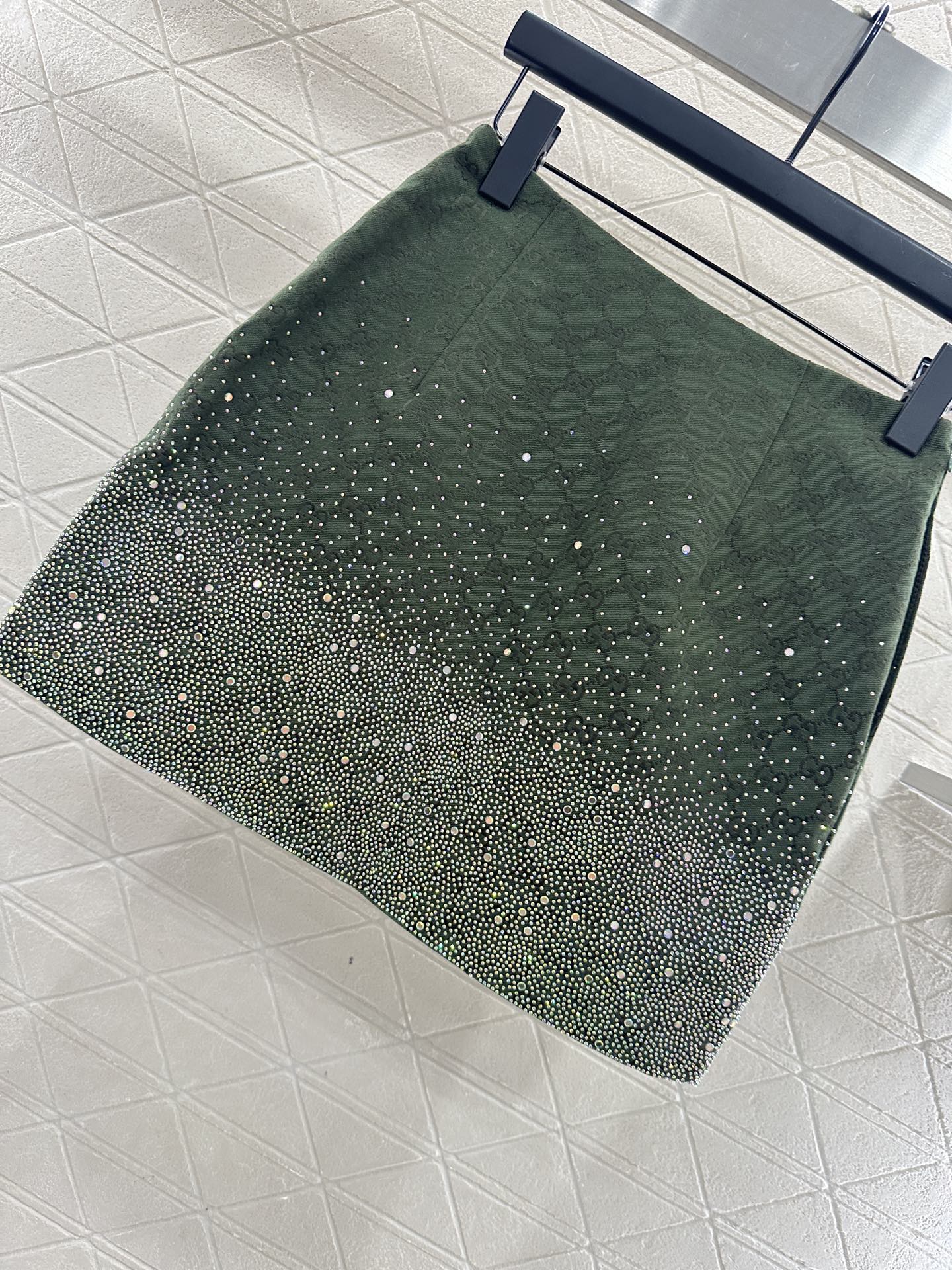 25fw new hot diamond cotton jacket and short skirt suit