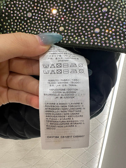 25fw new hot diamond cotton jacket and short skirt suit