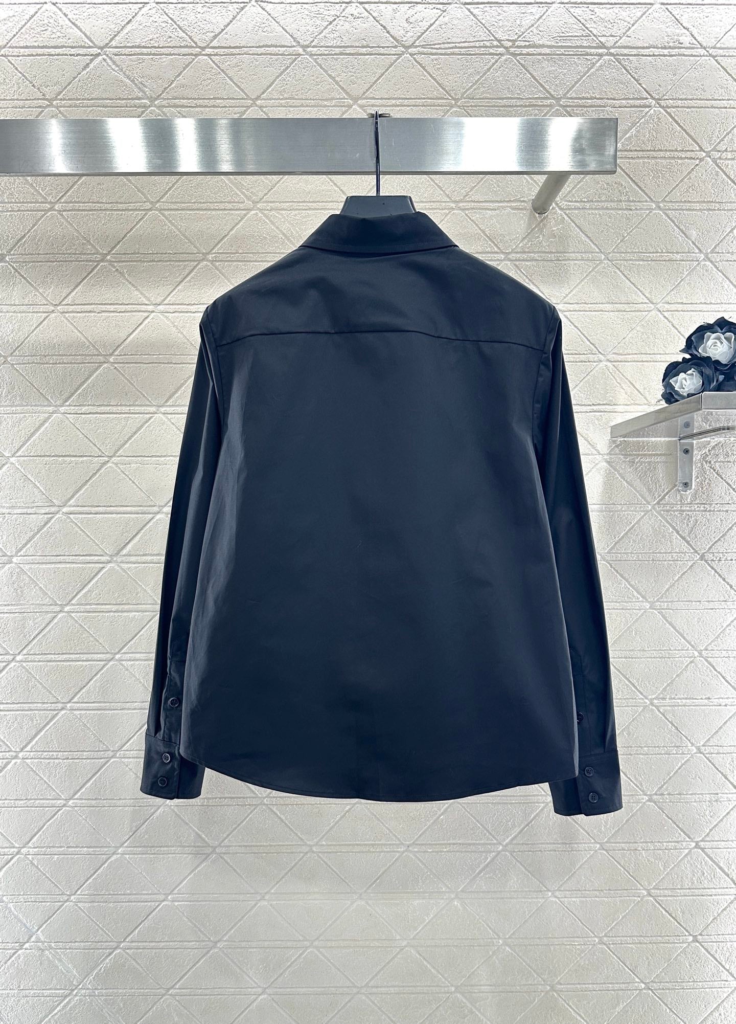 25fw new pin logo shirt